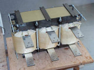 AF-Air Forced cooling of a Choke with Aluminium Winding